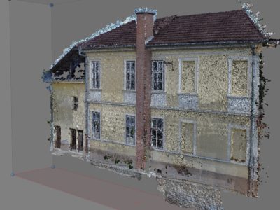 Izdelava arhitekturnega načrta in ortofota fasad objekta Osnovna šola Stična