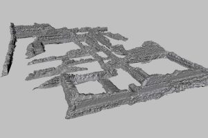 3D model arheoloških izkopavanj - NUK