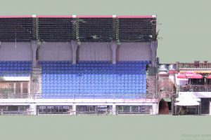 Skenogram stadiona Žak